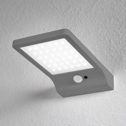 Ledvance - LED Solární nástěnné svítidlo se senzorem DOORLED LED/3W/3,3V 2000 mAh IP44