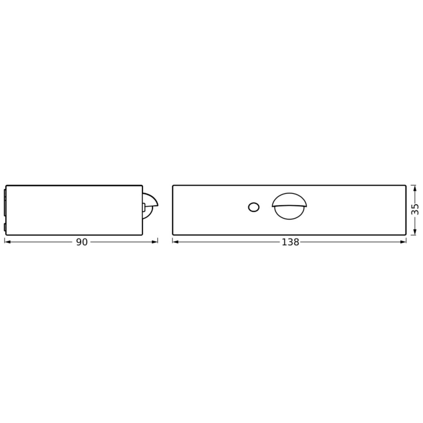 Ledvance - LED Solární nástěnné svítidlo se senzorem pohybu a soumraku ENDURA SOLAR LED/3W/4,2V 1200 mAh IP65