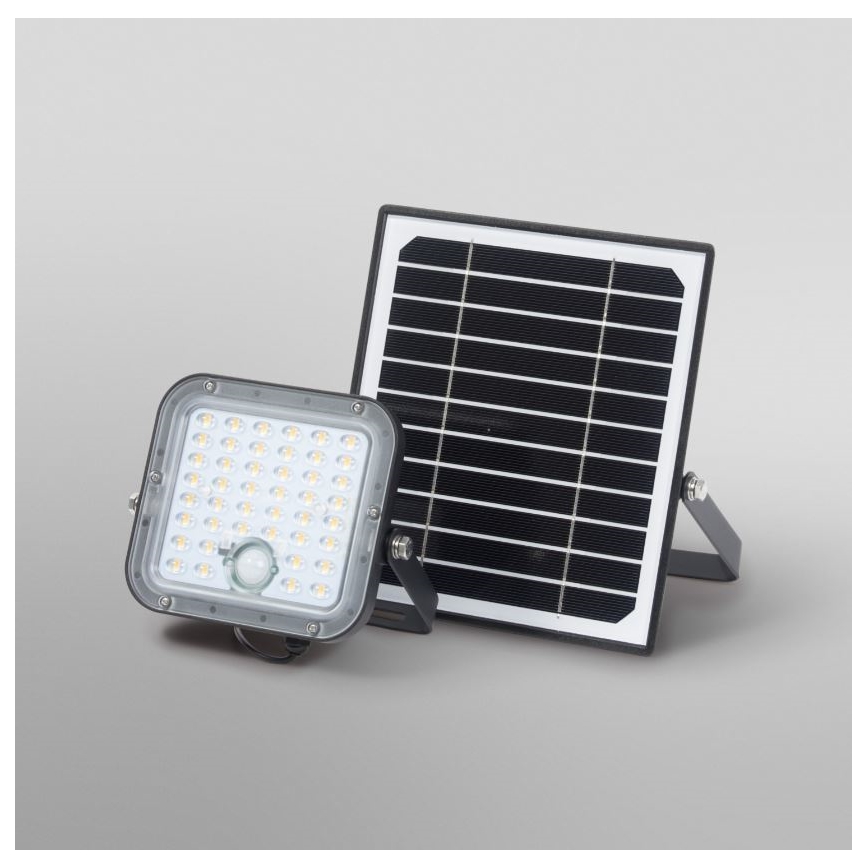Ledvance - LED Stmívatelný solární reflektor se senzorem FLOOD SPLIT LED/10W/3,2V 5000 mAh IP65 + dálkové ovládání