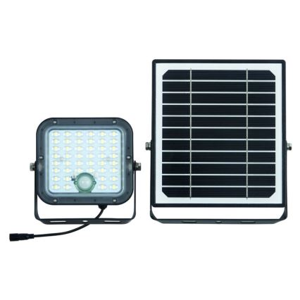 Ledvance - LED Stmívatelný solární reflektor se senzorem FLOOD SPLIT LED/10W/3,2V 5000 mAh IP65 + dálkové ovládání