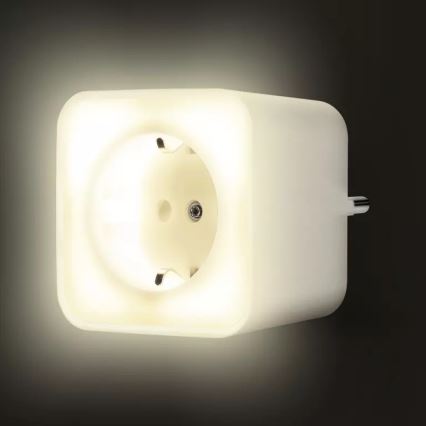 Ledvance - LED Stmívatelná chytrá zásuvka s osvětlením SMART+ PLUG 3680W Wi-Fi