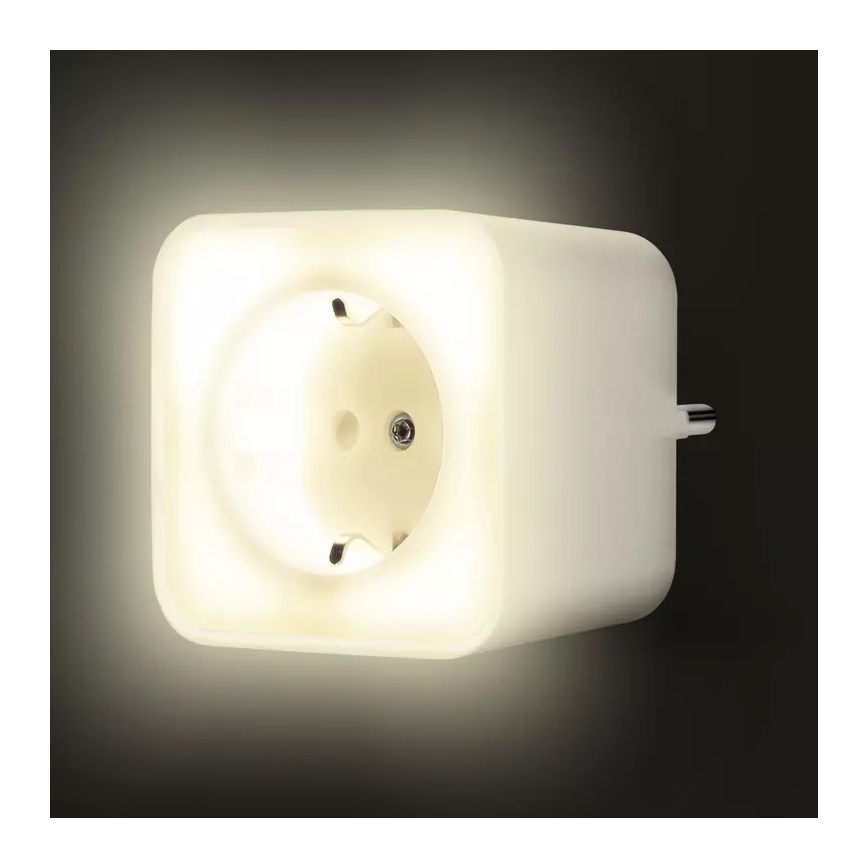 Ledvance - LED Stmívatelná chytrá zásuvka s osvětlením SMART+ PLUG 3680W Wi-Fi