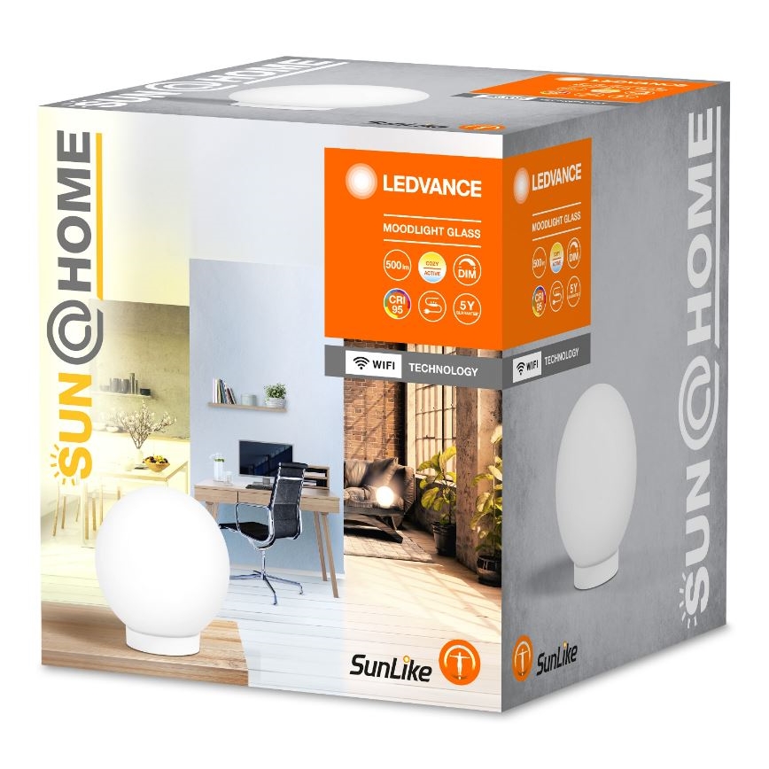 Ledvance - LED Stmívatelná stolní lampa SUN@HOME LED/8,5W/230V 2200-5000K CRI 95 Wi-Fi