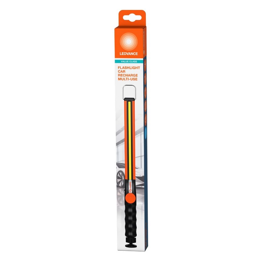 Ledvance - LED Stmívatelná nabíjecí svítilna FLASHLIGHT CAR LED/5W/5V 1800 mAh