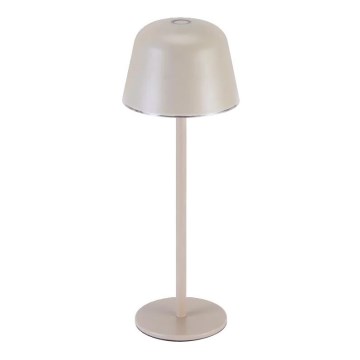 Ledvance - LED Stmívatelná venkovní nabíjecí lampa TABLE LED/2,5W/5V IP54 béžová