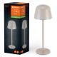 Ledvance - LED Stmívatelná venkovní nabíjecí lampa TABLE LED/2,5W/5V IP54 béžová