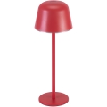 Ledvance - LED Stmívatelná venkovní nabíjecí lampa TABLE LED/2,5W/5V IP54 červená