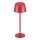 Ledvance - LED Stmívatelná venkovní nabíjecí lampa TABLE LED/2,5W/5V IP54 červená