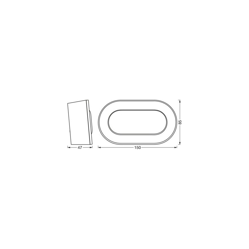 Ledvance - LED Stmívatelné digitální hodiny LINEAR LED/3,4W/5V
