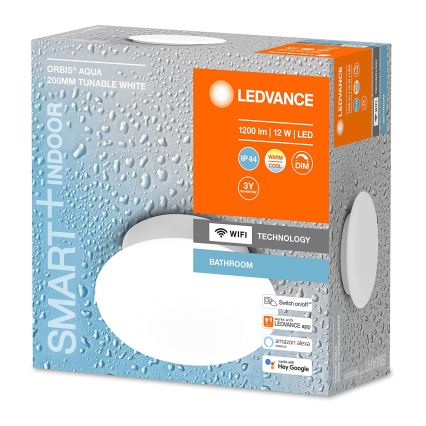 Ledvance - LED Stmívatelné koupelnové svítidlo SMART+ AQUA LED/12W/230V 3000-6500K IP44 Wi-Fi