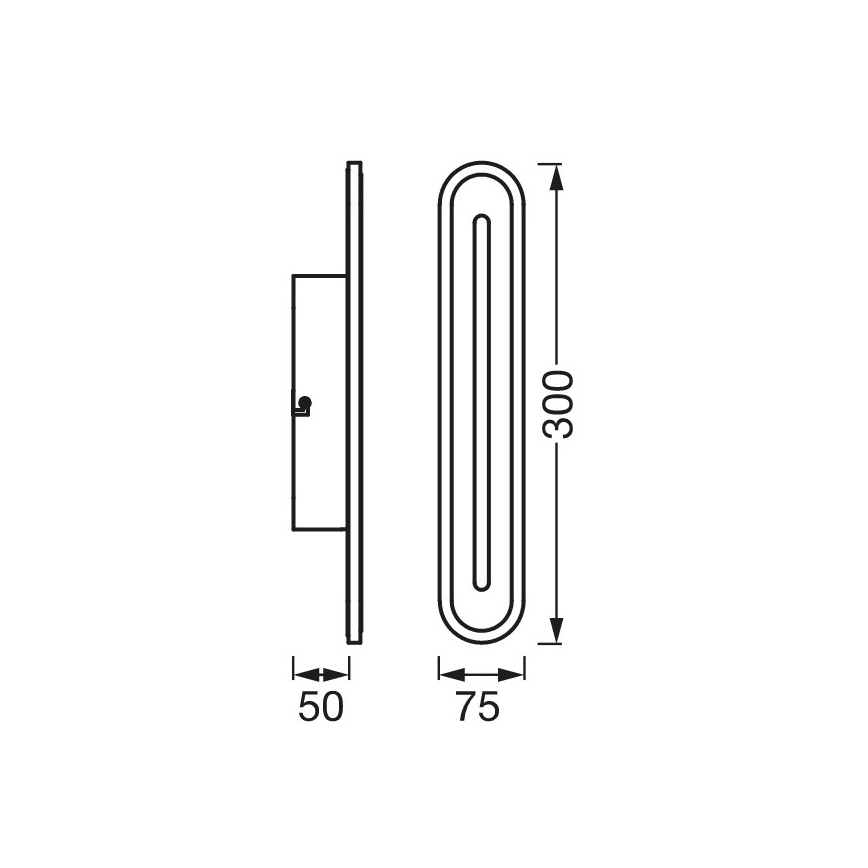 Ledvance - LED Stmívatelné koupelnové svítidlo SMART+ BATH LED/13W/230V 3000-6500K IP44 Wi-Fi