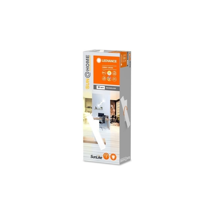 Ledvance - LED Stmívatelné nástěnné svítidlo SUN@HOME CROSS 2xLED/6W/230V Wi-Fi