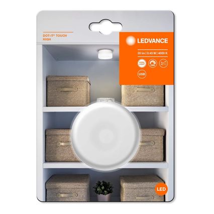 Ledvance - LED Stmívatelné orientační svítidlo DOT-IT LED/0,45W/5V 500 mAh