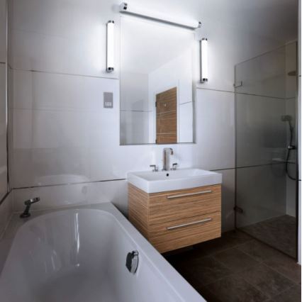 Ledvance - LED Stmívatelné dotykové osvětlení zrcadla ORBIS TUBE LED/9W/230V 40 cm 3000/4000K IP44