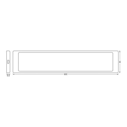 Ledvance - LED Stmívatelné podlinkové svítidlo SMART+ UNDERCABINET LED/12W/230V 2700-6500K Wi-Fi