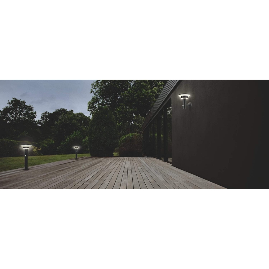 Ledvance - LED Stmívatelné solární svítidlo se senzorem CIRCLE LED/6W/3,2V 2200 mAh IP44