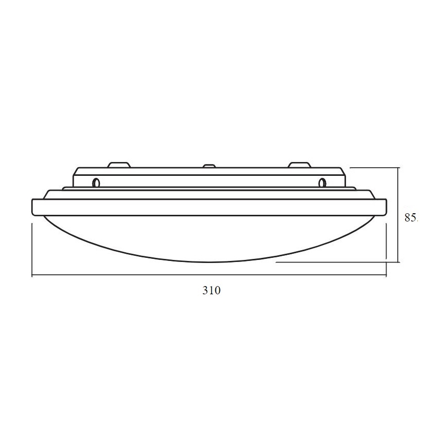 Ledvance - LED Stmívatelné stropní svítidlo ORBIS LED/17W/230V 2700-6500 + dálkové ovládání