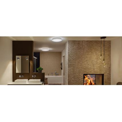 Ledvance - LED Stmívatelné stropní svítidlo ORBIS LED/38W/230V + dálkové ovládání