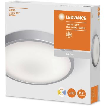 Ledvance - LED Stmívatelné stropní svítidlo SILARA LED/21W/230V 2700K-6000K