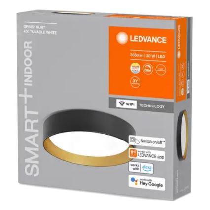 Ledvance - LED Stmívatelné stropní svítidlo SMART+ KURT LED/30W/230V 2700-6500K Wi-Fi