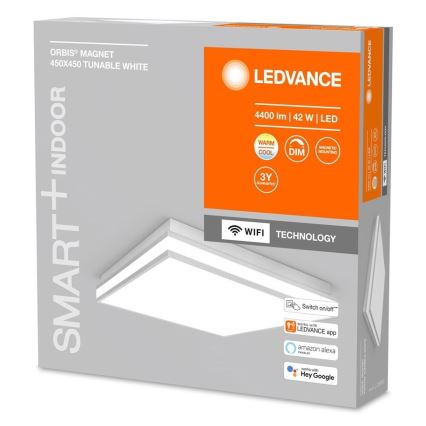 Ledvance - LED Stmívatelné stropní svítidlo SMART+ MAGNET LED/42W/230V 3000-6500K Wi-Fi