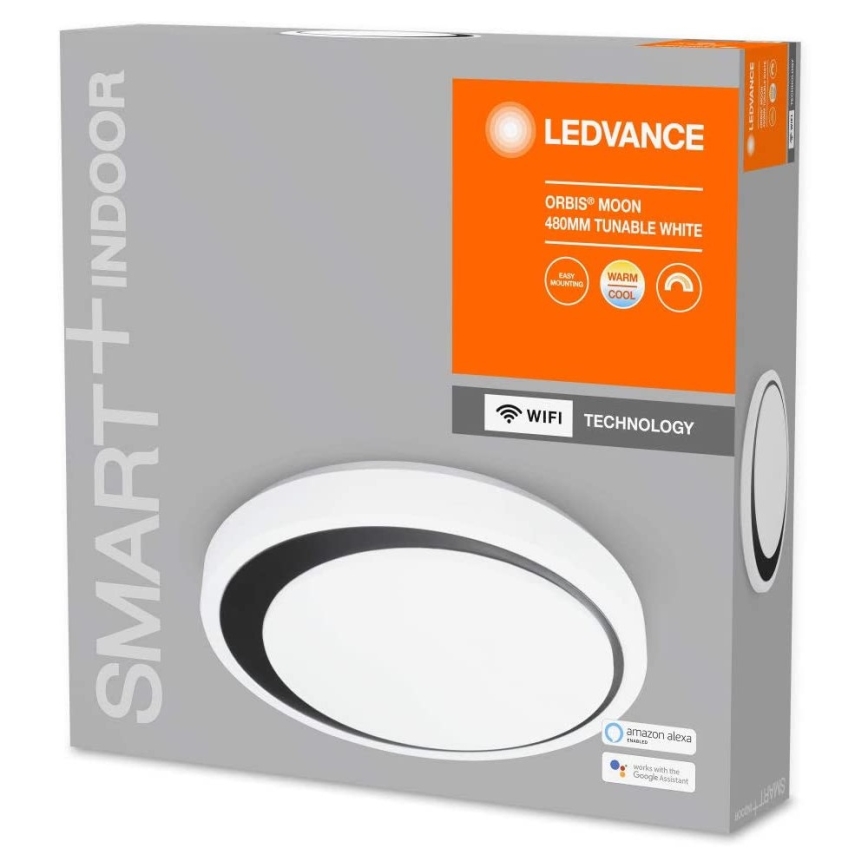 Ledvance - LED Stmívatelné svítidlo SMART+ MOON LED/32W/230V 3000K-6500K Wi-Fi