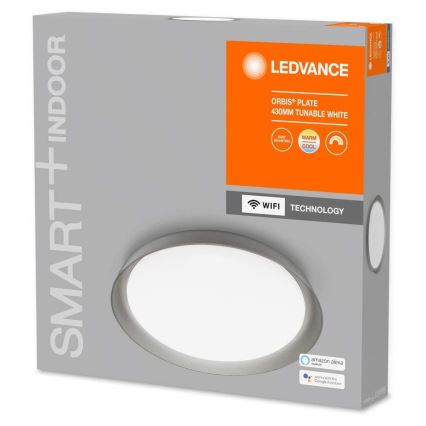 Ledvance - LED Stmívatelné svítidlo SMART+ PLATE LED/24W/230V 3000K-6500K Wi-Fi