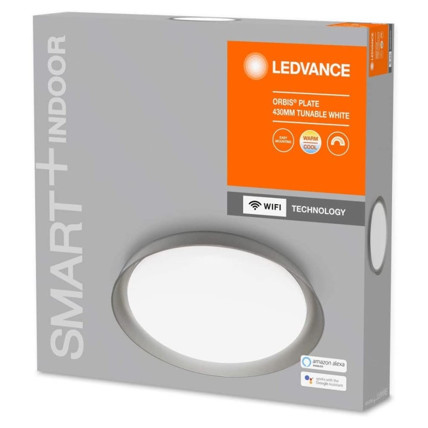 Ledvance - LED Stmívatelné svítidlo SMART+ PLATE LED/24W/230V 3000K-6500K Wi-Fi