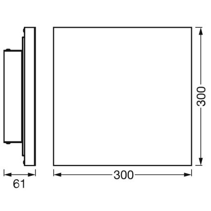 Ledvance - LED Stmívatelné stropní svítidlo SUN@HOME LED/20W/230V 2200-5000K CRI 95 Wi-Fi