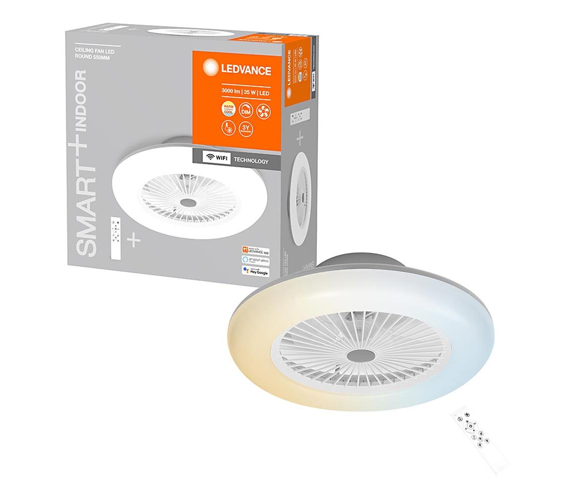 Ledvance Ledvance -LED Stmívatelné svítidlo s ventilátorem SMART+ LED/35W/230V Wi-Fi + DO P227101