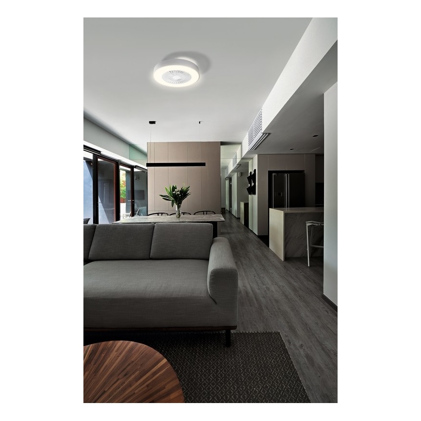 Ledvance - LED Stmívatelné stropní svítidlo s ventilátorem SMART+ LED/35W/230V Wi-Fi 3000-6500K + dálkové ovládání