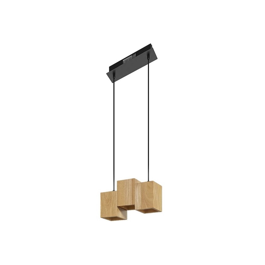 Ledvance - LED Stmívatelný lustr na lanku DECOR WOOD 3xLED/7W/230V Wi-Fi