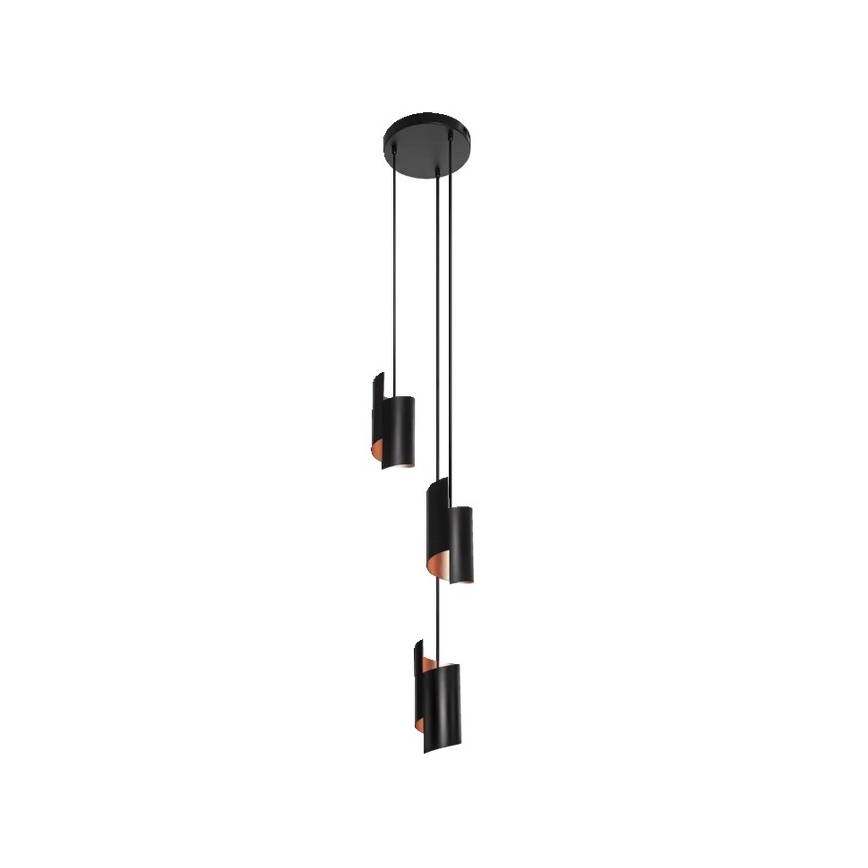 Ledvance - LED Stmívatelný lustr na lanku SMART+ DECOR 3xLED/8W/230V černá Wi-Fi
