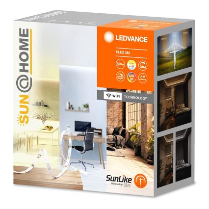 Ledvance - LED Stmívatelný pásek SUN@HOME FLEX 3m LED/13,5W/230V 2200-5000K Wi-Fi CRI 95