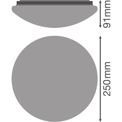 Ledvance - LED Stropní svítidlo ESSENTIAL LED/13W/230V 6500K