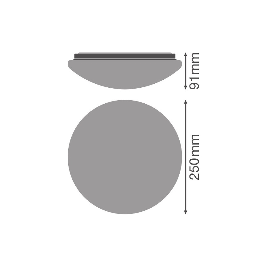 Ledvance - LED Stropní svítidlo ESSENTIAL LED/13W/230V 6500K