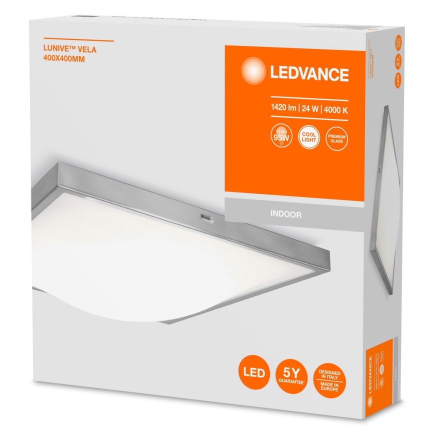 Ledvance - LED Stropní svítidlo LUNIVE LED/24W/230V 40X40CM