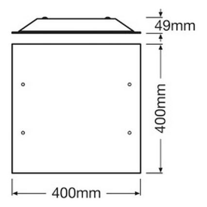 Ledvance - LED Stropní svítidlo LUNIVE LED/24W/230V