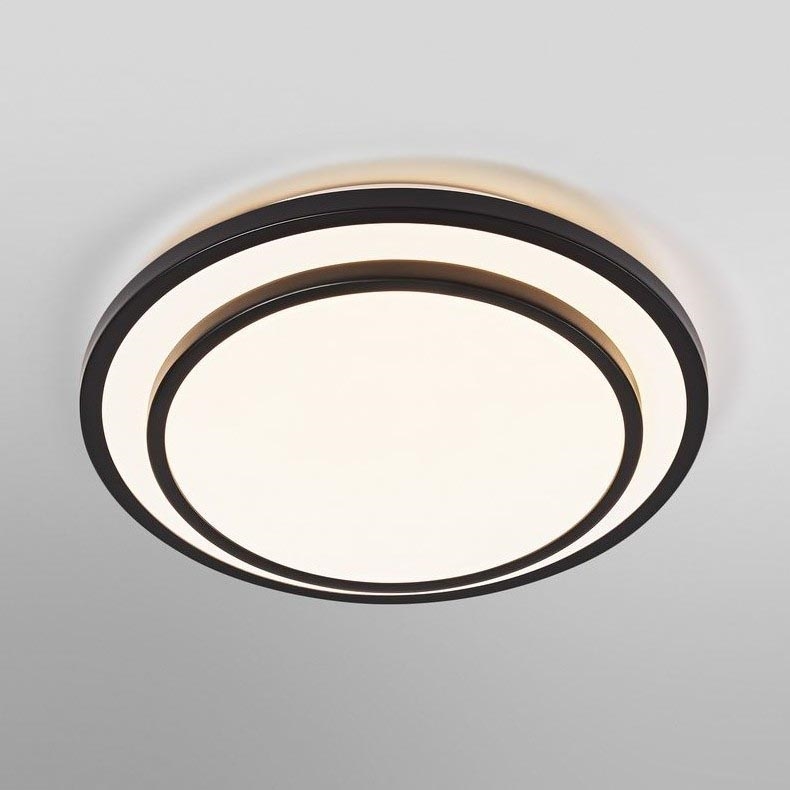 Ledvance - LED Stropní svítidlo ORBIS BERLIN LED/24W/230V pr. 38 cm černá