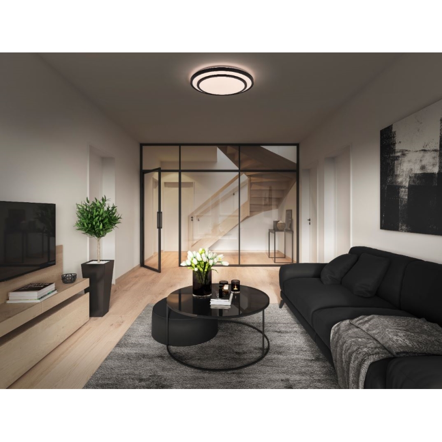 Ledvance - LED Stropní svítidlo ORBIS BERLIN LED/24W/230V pr. 38 cm černá