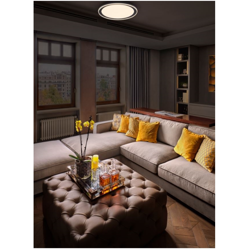 Ledvance - LED Stropní svítidlo ORBIS PEDERSON LED/24W/230V pr. 45 cm černá