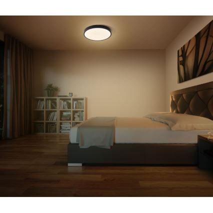 Ledvance - LED Stropní svítidlo ORBIS SLIM LED/36W/230V černá