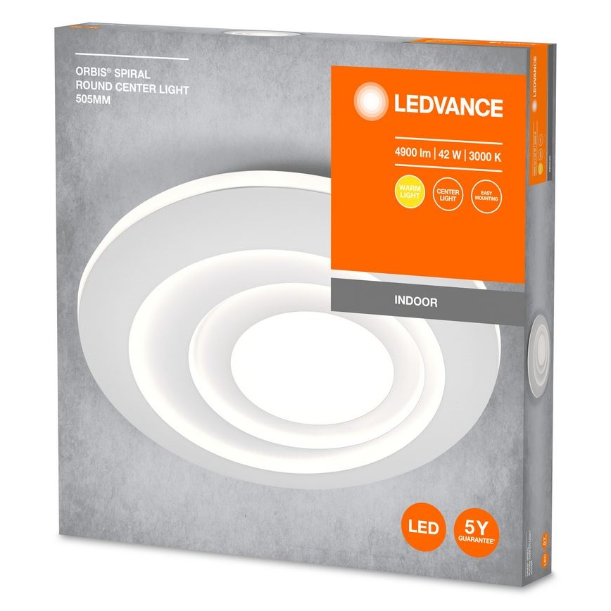 Ledvance - LED Stropní svítidlo ORBIS SPIRAL LED/42W/230V