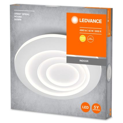 Ledvance - LED Stropní svítidlo ORBIS SPIRAL LED/42W/230V