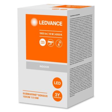 Ledvance - LED Technické svítidlo se senzorem SUBMARINE 1xG13/19W/230V IP65