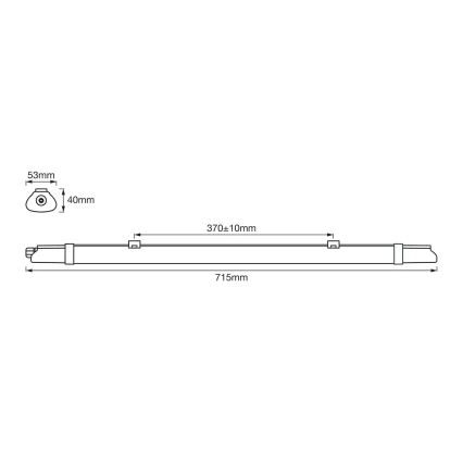 Ledvance - LED Technické svítidlo SUBMARINE LED/10W/230V IP65