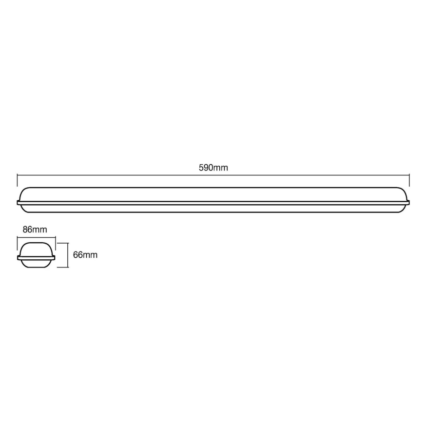 Ledvance - LED Technické svítidlo SUBMARINE LED/18W/230V IP65