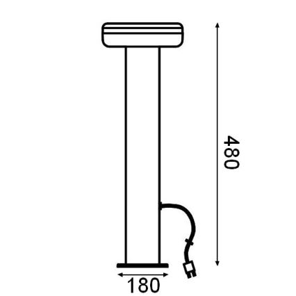 Ledvance - LED Venkovní lampa ENDURA HYBRID MARI LED/4W/12V IP44