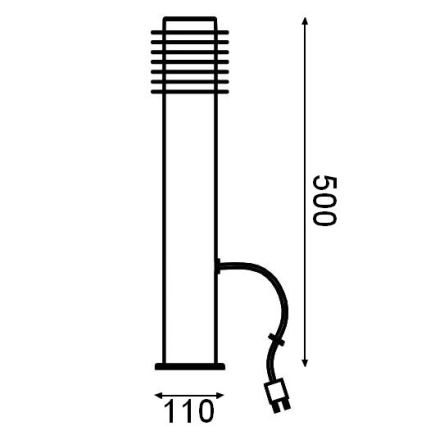 Ledvance - LED Venkovní lampa ENDURA HYBRID RONDO LED/4W/12V IP44