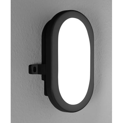 Ledvance - LED Venkovní nástěnné svítidlo BULKHEAD LED/6W/230V IP54 černá